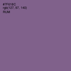 #7F618C - Rum Color Image