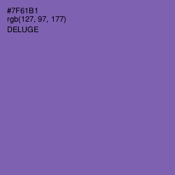 #7F61B1 - Deluge Color Image