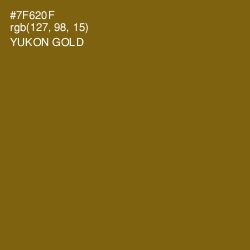 #7F620F - Yukon Gold Color Image