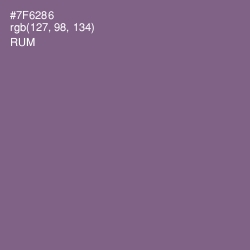 #7F6286 - Rum Color Image