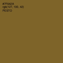 #7F642A - Pesto Color Image