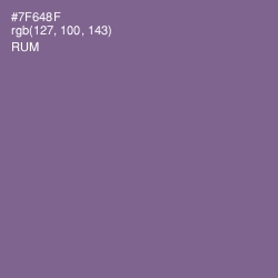 #7F648F - Rum Color Image