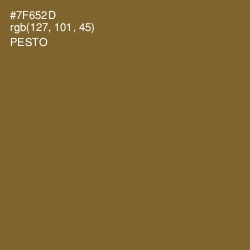 #7F652D - Pesto Color Image