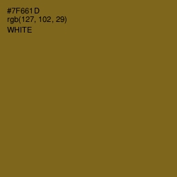 #7F661D - Olivetone Color Image