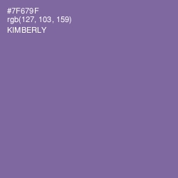 #7F679F - Kimberly Color Image