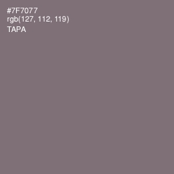 #7F7077 - Tapa Color Image