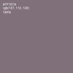 #7F707A - Tapa Color Image