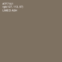 #7F7161 - Limed Ash Color Image