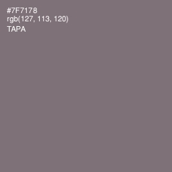 #7F7178 - Tapa Color Image