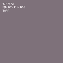 #7F717A - Tapa Color Image