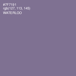#7F7191 - Waterloo  Color Image