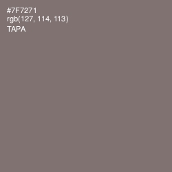 #7F7271 - Tapa Color Image