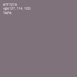 #7F727A - Tapa Color Image