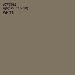 #7F7362 - Limed Ash Color Image