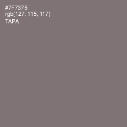 #7F7375 - Tapa Color Image