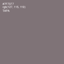 #7F7377 - Tapa Color Image