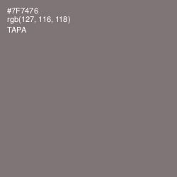 #7F7476 - Tapa Color Image