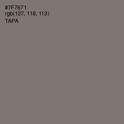 #7F7671 - Tapa Color Image