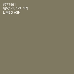 #7F7961 - Limed Ash Color Image