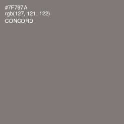 #7F797A - Concord Color Image