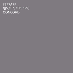 #7F7A7F - Concord Color Image