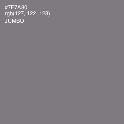 #7F7A80 - Jumbo Color Image