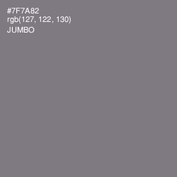 #7F7A82 - Jumbo Color Image