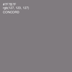 #7F7B7F - Concord Color Image