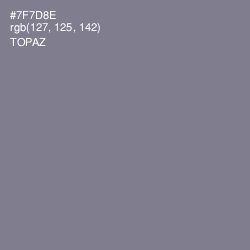 #7F7D8E - Topaz Color Image