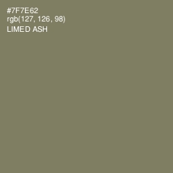 #7F7E62 - Limed Ash Color Image