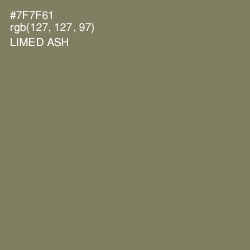 #7F7F61 - Limed Ash Color Image