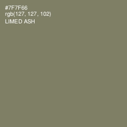 #7F7F66 - Limed Ash Color Image