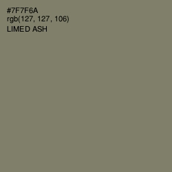 #7F7F6A - Limed Ash Color Image