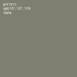#7F7F71 - Tapa Color Image