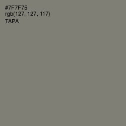 #7F7F75 - Tapa Color Image