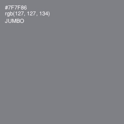 #7F7F86 - Jumbo Color Image