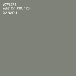 #7F8278 - Xanadu Color Image