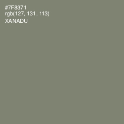 #7F8371 - Xanadu Color Image