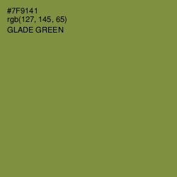 #7F9141 - Glade Green Color Image