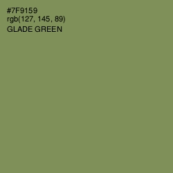 #7F9159 - Glade Green Color Image