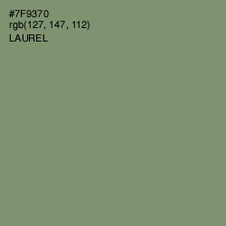 #7F9370 - Laurel Color Image