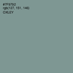 #7F9792 - Oxley Color Image