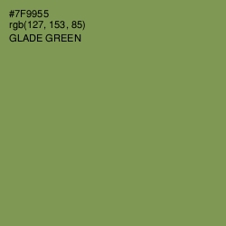 #7F9955 - Glade Green Color Image
