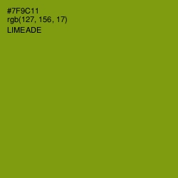 #7F9C11 - Limeade Color Image