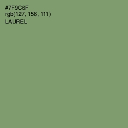 #7F9C6F - Laurel Color Image