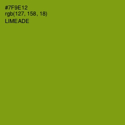 #7F9E12 - Limeade Color Image