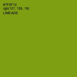 #7F9F12 - Limeade Color Image