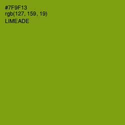#7F9F13 - Limeade Color Image