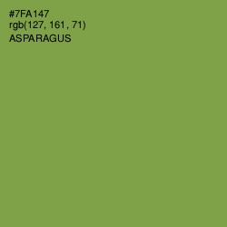 #7FA147 - Asparagus Color Image