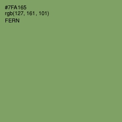 #7FA165 - Fern Color Image